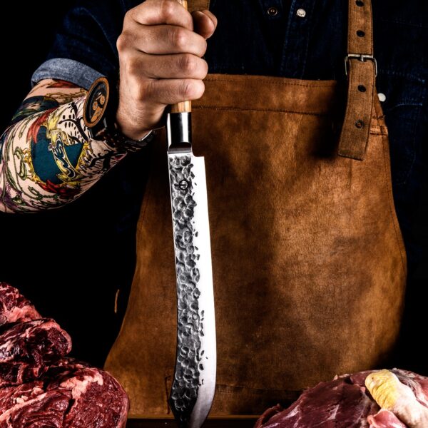Olive Forged butcher knife Olive sf HR (5)