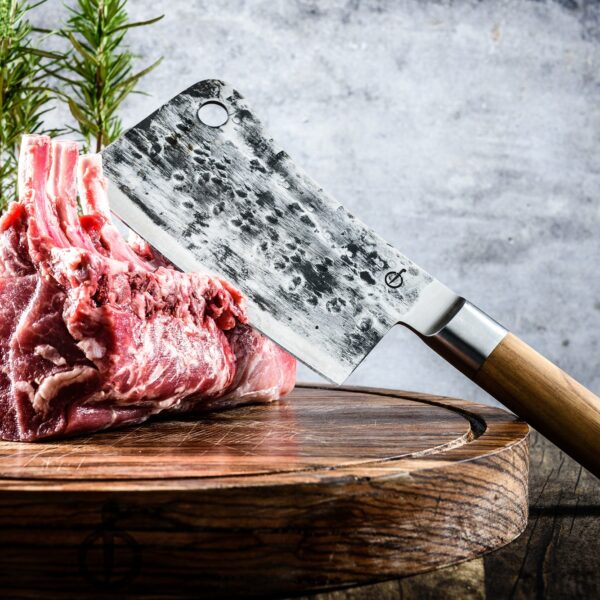 Forged Olive Cleaver