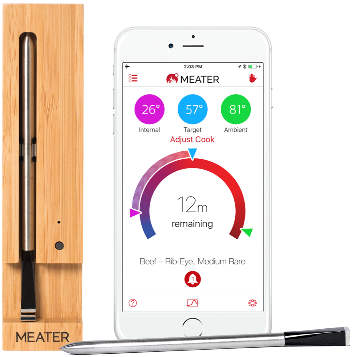 Meater Meater Draadloze thermometer (10m)