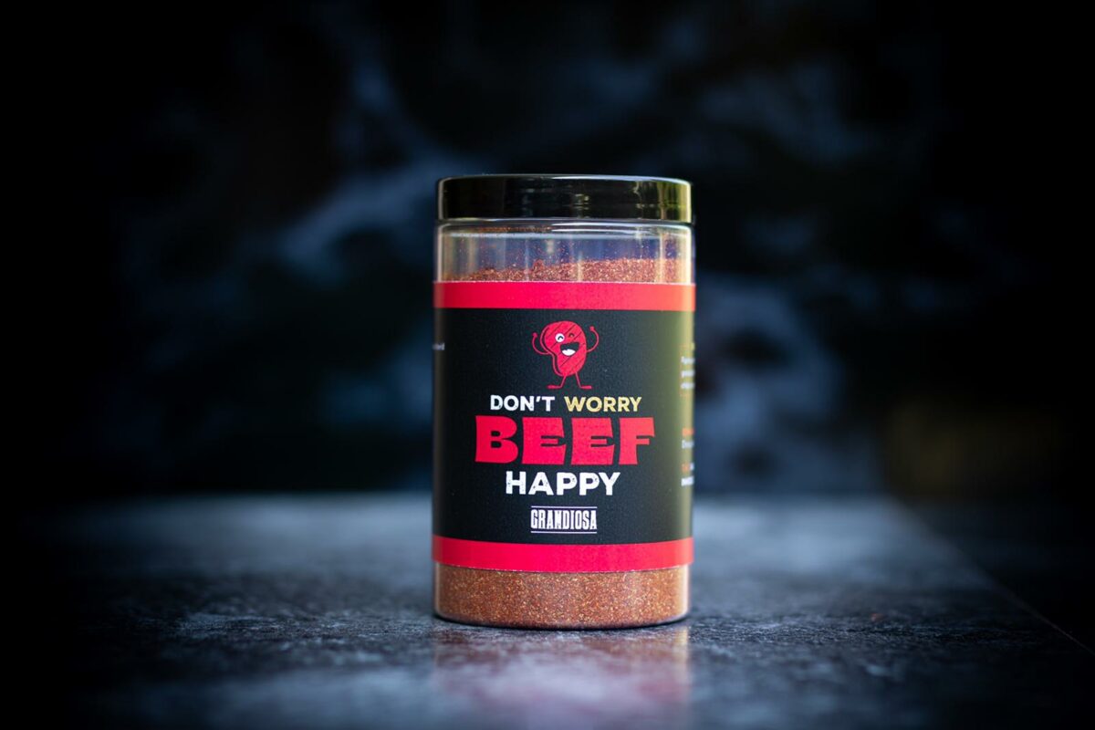 Grandiosa BBQ Rub - rund