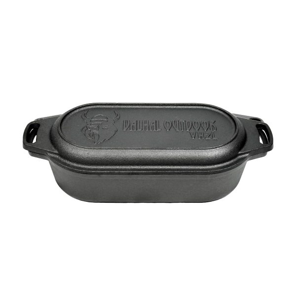 Valhal - DUTCH OVEN/2 SKILLETS 2L, OVAAL